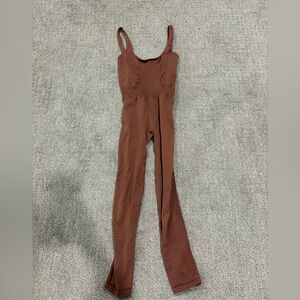 Free People Movement Good Karma Onesie - Brown - XS/S